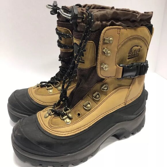 Sorel Men’s Conquest, Brown Waterproof Winter Boots, Size 8M main image 5